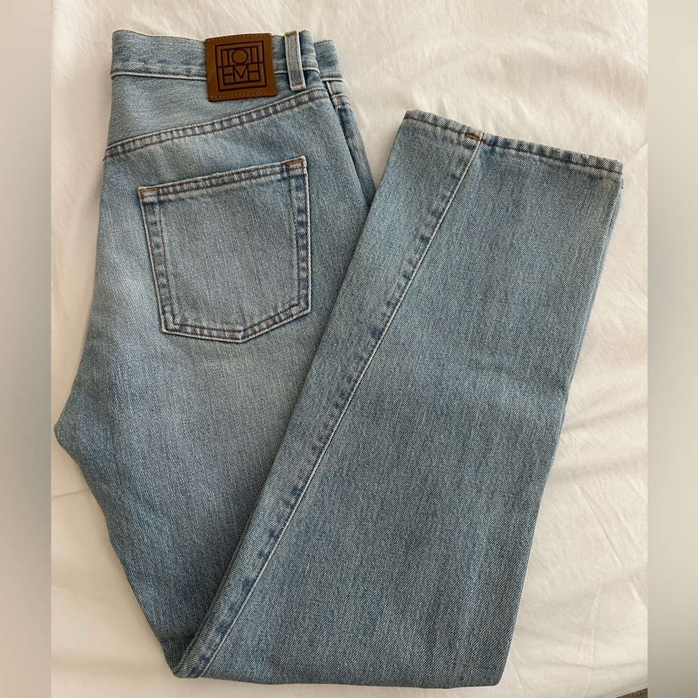 Toteme Original Straight Blue Jeans 26